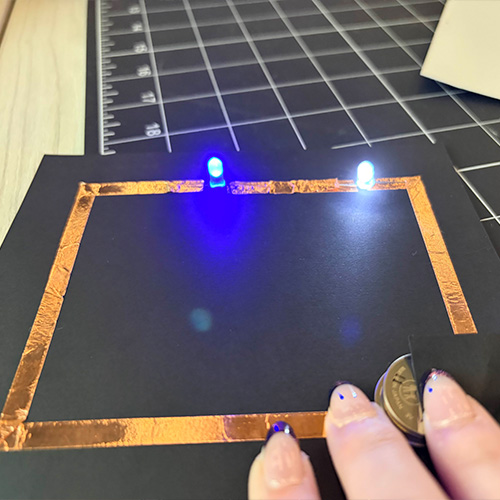 This is me lighting em up! I'm not a very sciency person so seeing this got me excited.