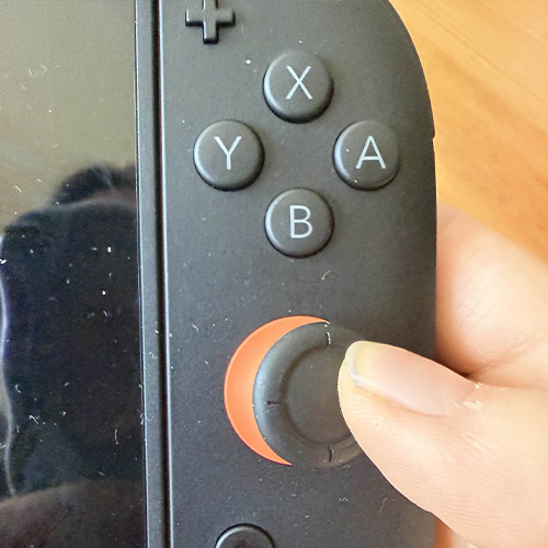 Also being able to move the joystick any which way. Another concept to think more about with other kinds of objects.