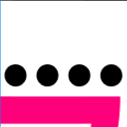 Four black dots for my four work shifts a week