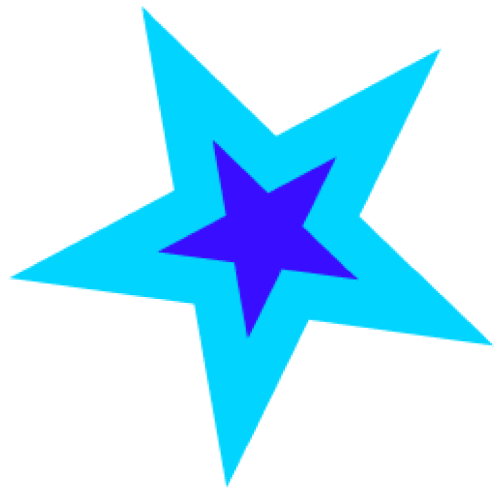 Another five pointed star, outlined to represent the deeper reasons for my routine